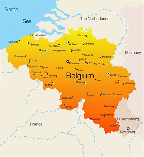 belgium cities list